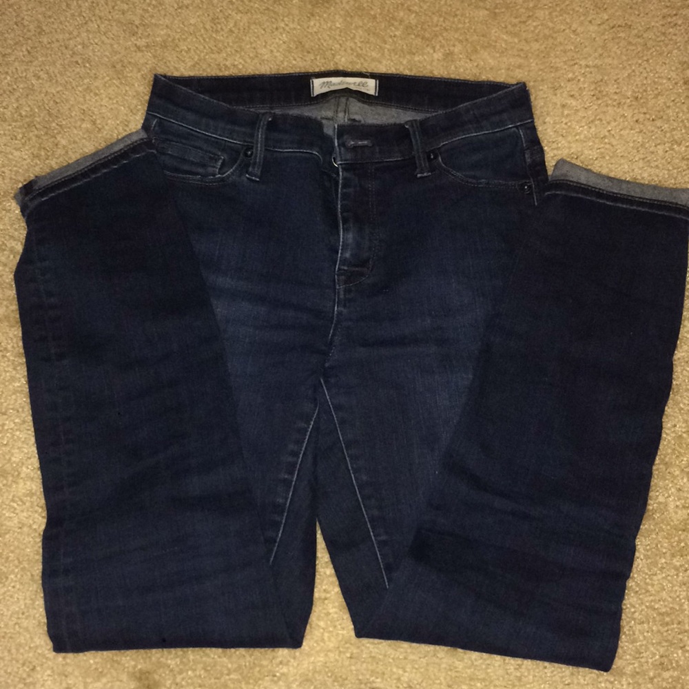 Madewell high rise skinny jeans